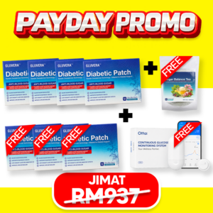 PROMO OFFER KONSISTEN ( 4 KOTAK + FREE 1 GLUKOS TEST + FREE 3 KOTAK + FREE 1 TEA )