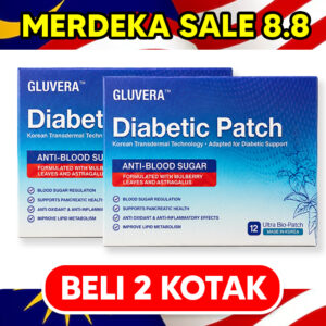 MERDEKA SALES RAWAT : 2 KOTAK GLUVERA