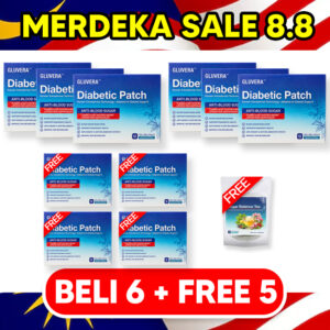 MERDEKA SALES KONSISTEN: 6 KOTAK + FREE 4 KOTAK + FREE HERBAL TEA